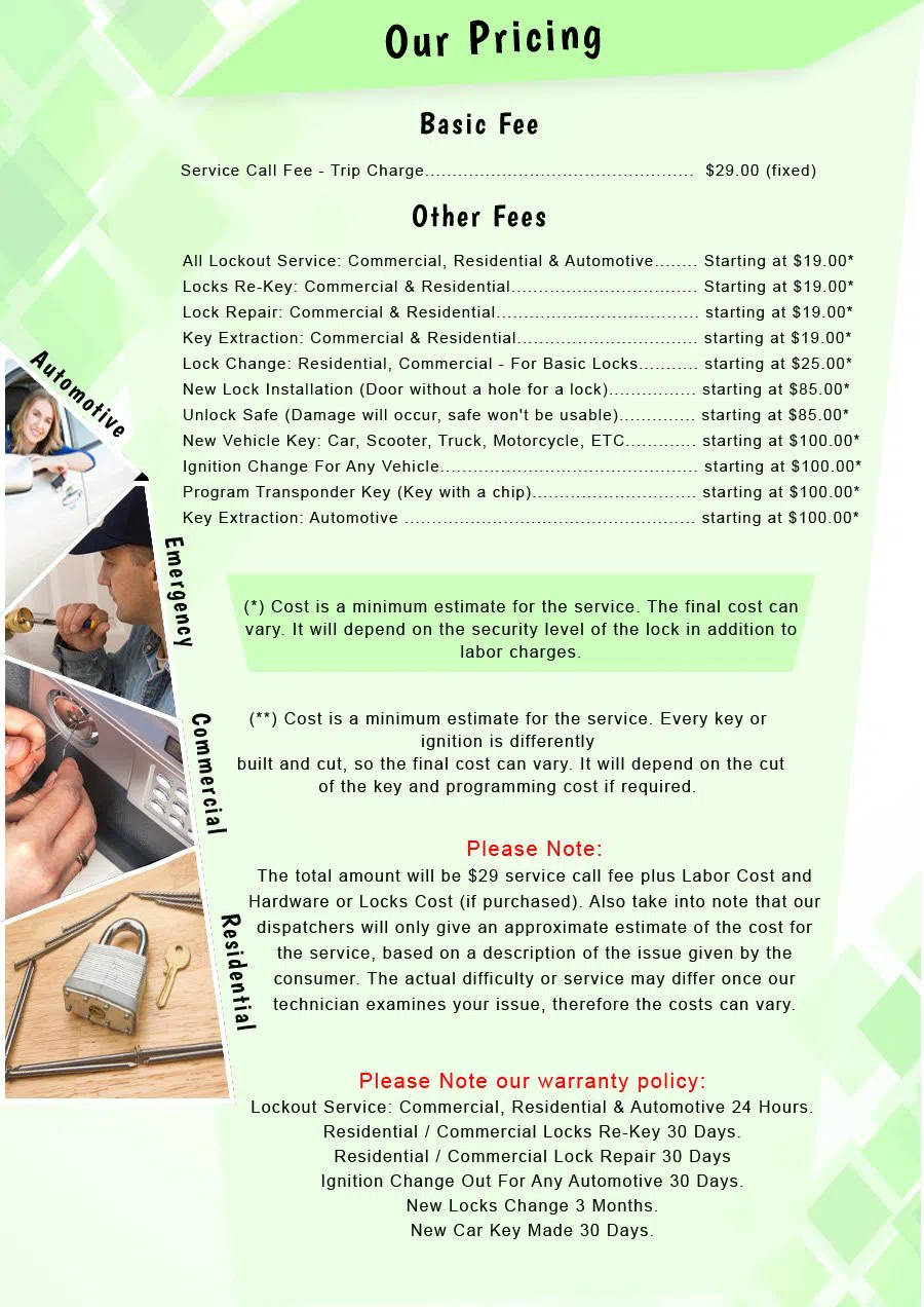 Melrose Park Locksmith Store, Melrose Park, IL 708-290-9004